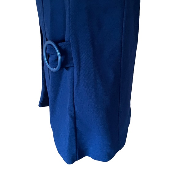 1960s Jack Winter Ribbed Poly Knit Button Down Vest - Picture 3 of 6